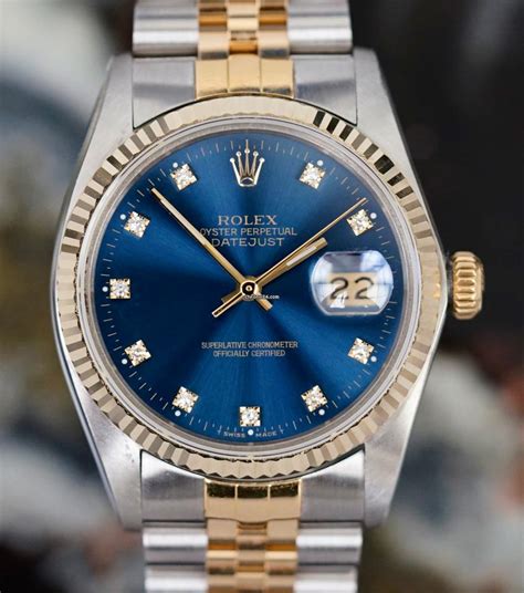 rolex datejust bicolor 1994 voll restauriert|Rolex Datejust.